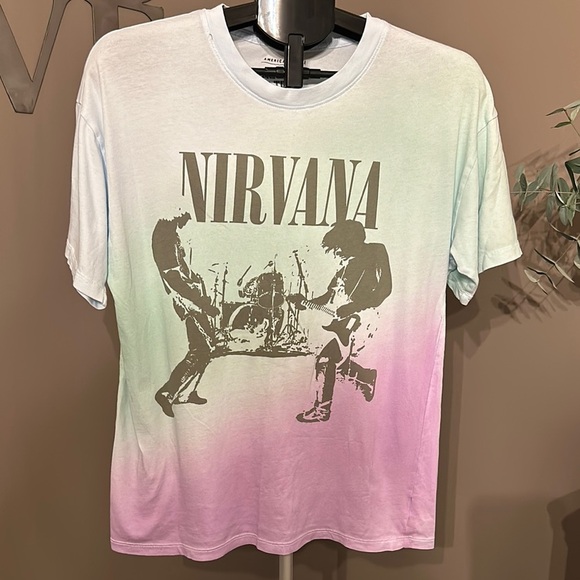 American Eagle Outfitters Tops - Nirvana Gradient T-Shirt